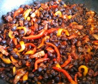 Black bean chilli